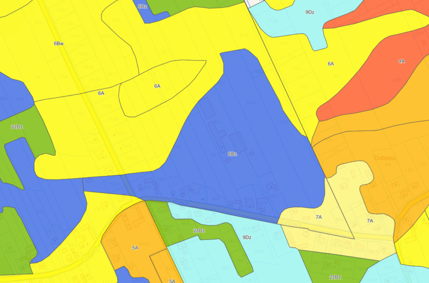  Nowa usługa WMS prezentująca mapę glebowo-rolniczą – instrukcja korzystania